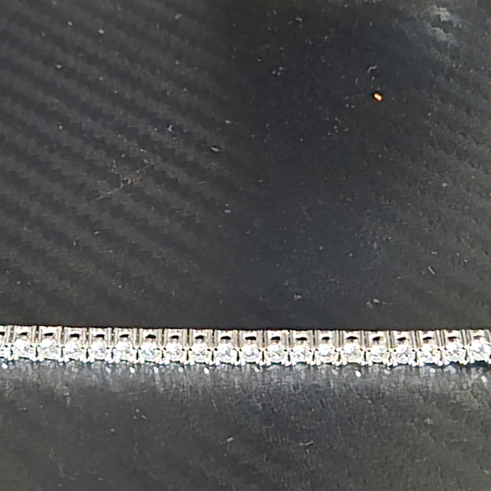 Elegant Moissnite Tennis Bracelet
